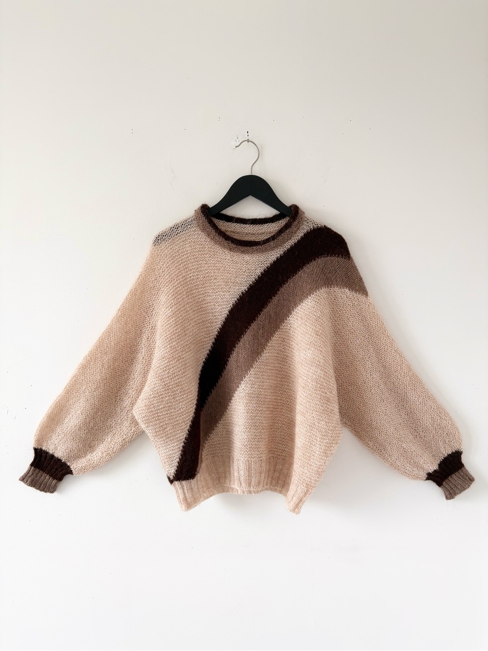 Vintage Slouchy Dolman Sleeve Sweater